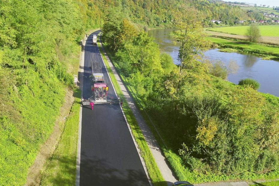 B 83 Polle bis Brevörde Fahrbahnsanierung